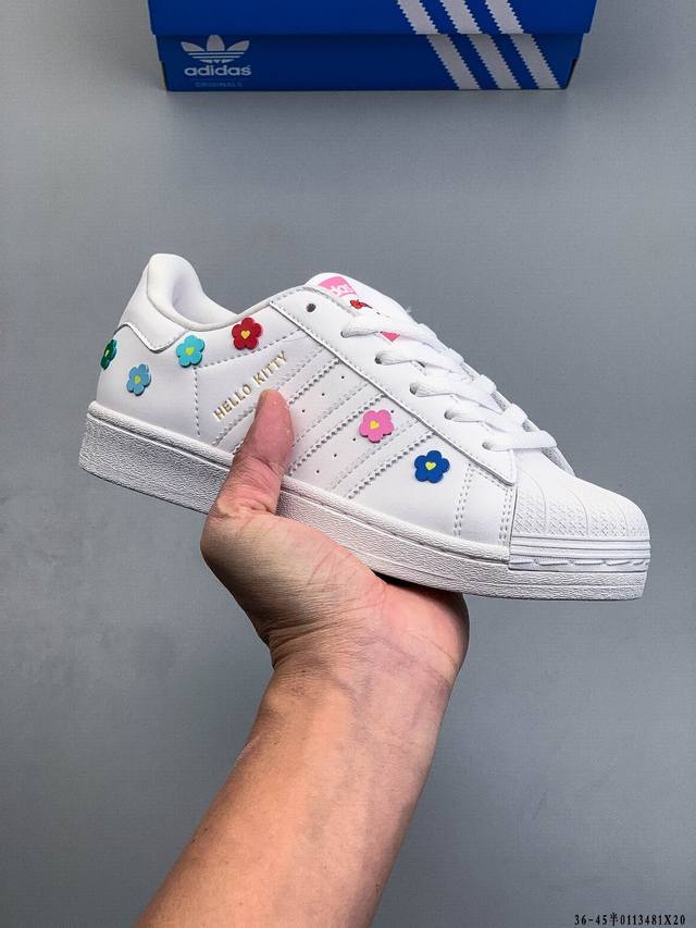 Company Grade! Adidas Superstar Shell Toe Classic Versatile Casual Sneakers DDD