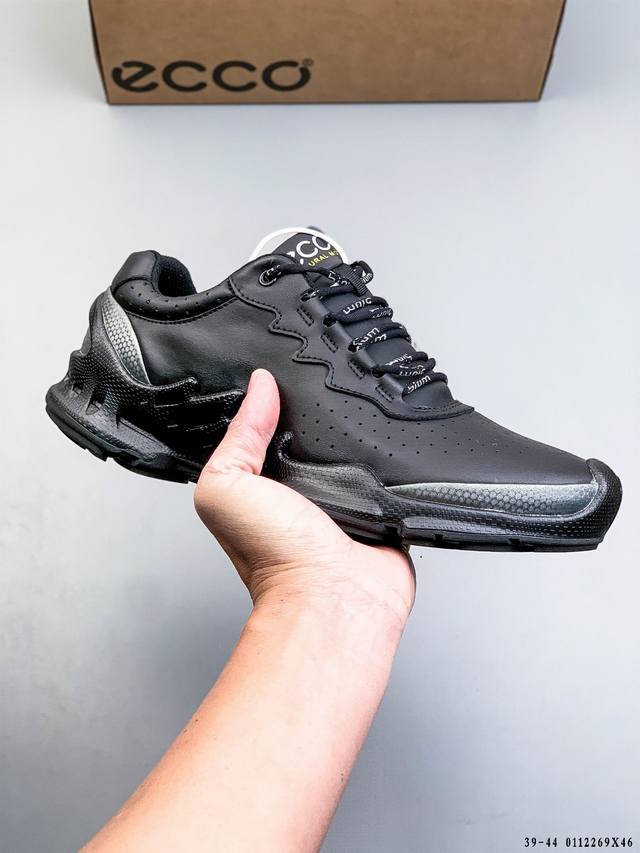 Company Grade! Ecco Men's Classic Lisbon Lace DDD Street Fun Series Lace-up Casu