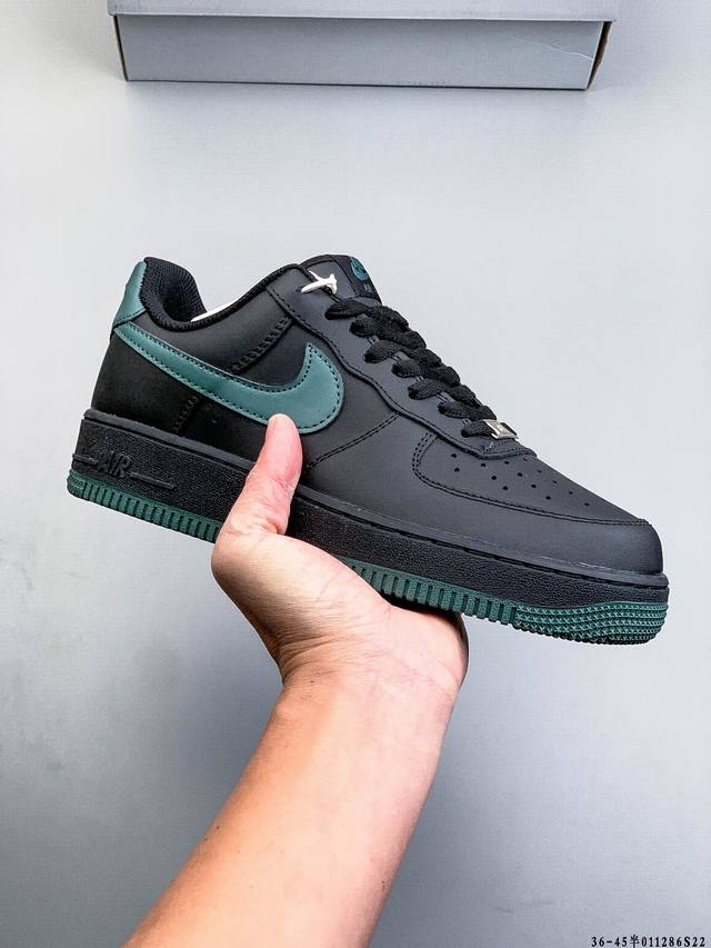 Authentic label on second-layer! Nike Air Force 1 Low, classic and versatile cas