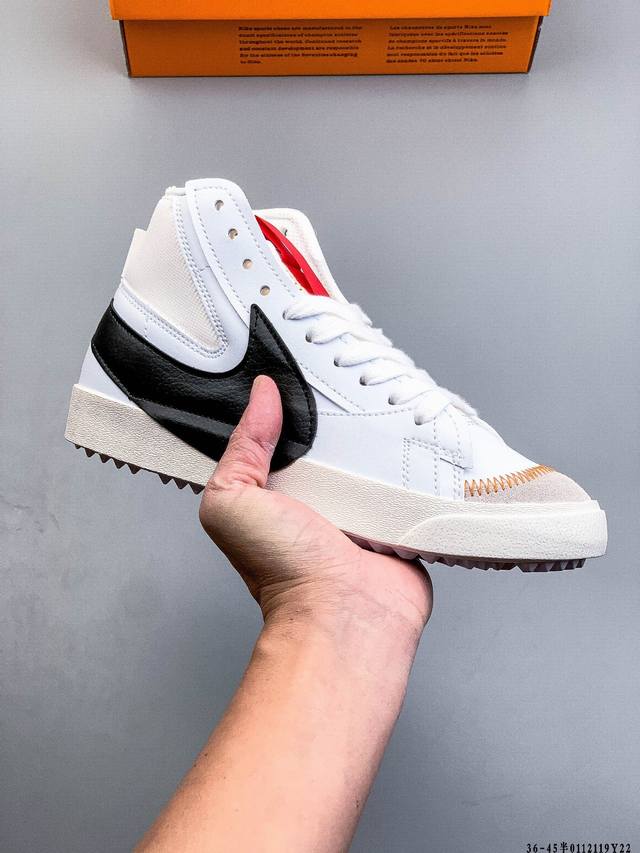 Authentic label, half size! Nike Blazer Mid 77 Vntg We Suede High-top Classic Re