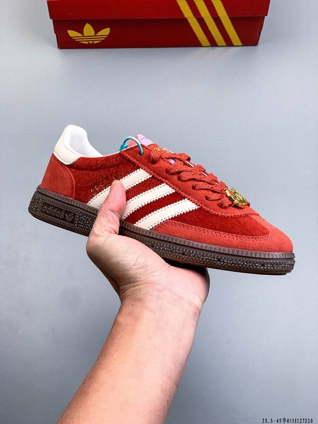 Company Grade! Adidas Handball Spezial Classic Fashion Casual Sneakers DDD 01111