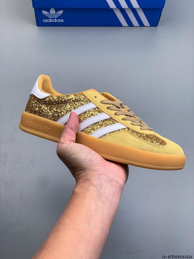 Authentic label, half size! Adidas Gazelle low-top retro versatile casual sports