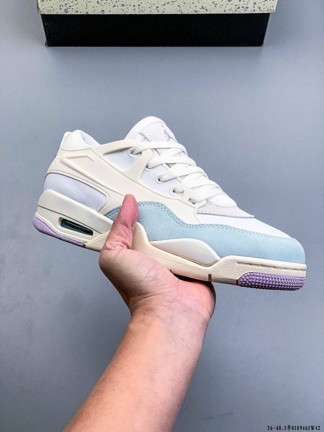 First look at the factory-grade Air Jordan AJ4 RM remastered low-top retro baske