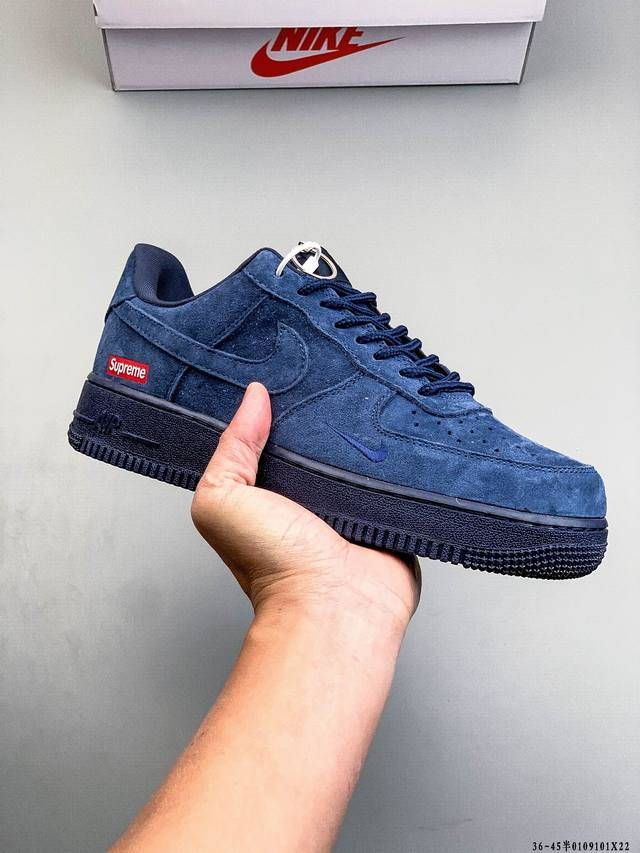 Authentic label on second-layer! Nike Air Force 1 Low, classic and versatile cas
