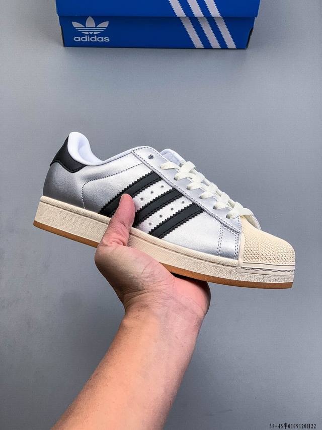 Company-grade! Adidas Superstar II New Versatile Casual Sneakers DDD 0109 H22 DD