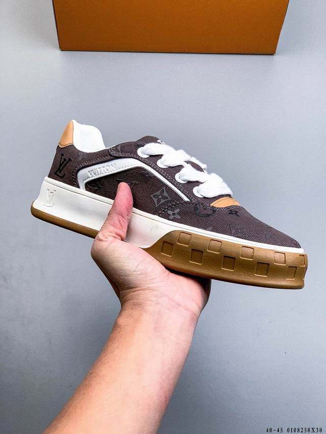 2026 Early Spring New Arrival DDD Louis Vuitton Tilted Low Sneakers DDD Slanted