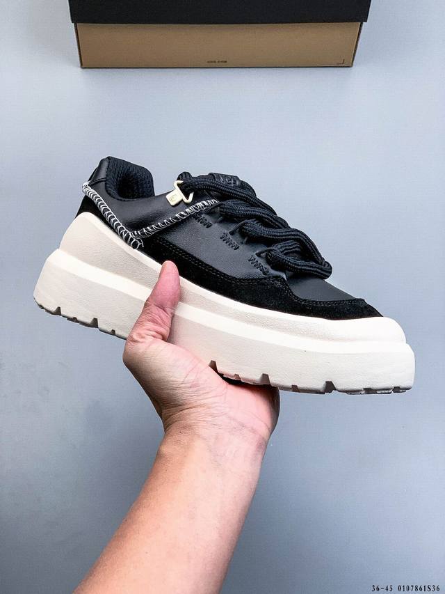 Company-grade Ugg Heritage Fashionable Trendy Non-slip Low-top Casual Shoes DDD