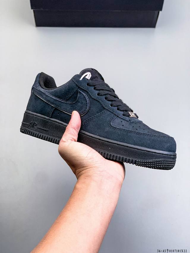 Authentic label on second-layer! Nike Air Force 1 Low, classic and versatile cas