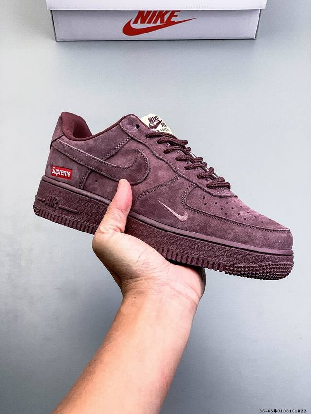 Authentic label on second-layer! Nike Air Force 1 Low, classic and versatile cas