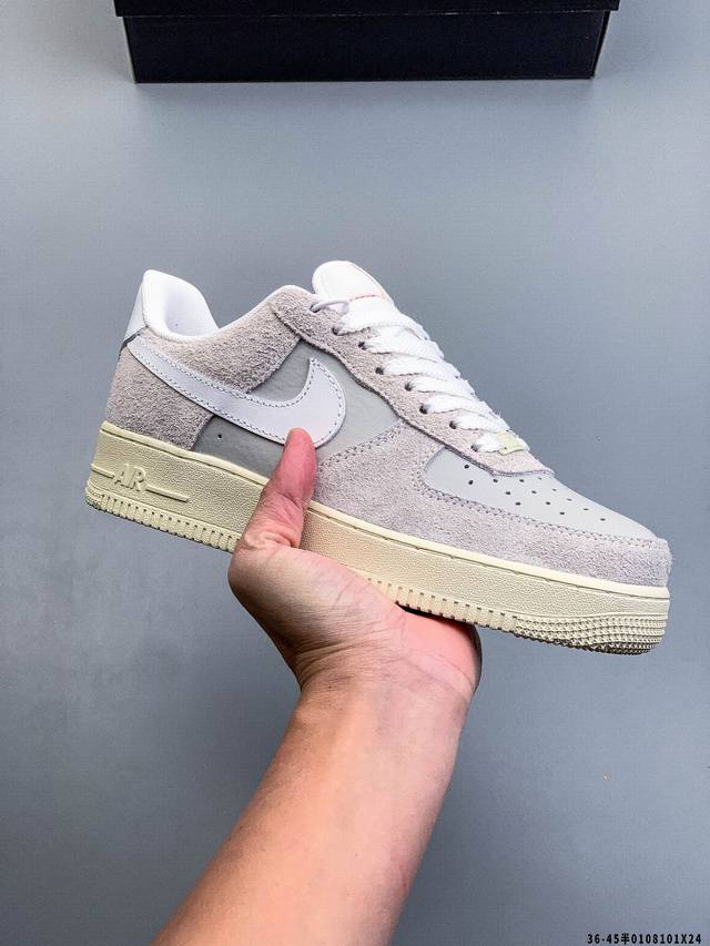 Authentic label on second-layer! Nike Air Force 1 Low, classic and versatile cas