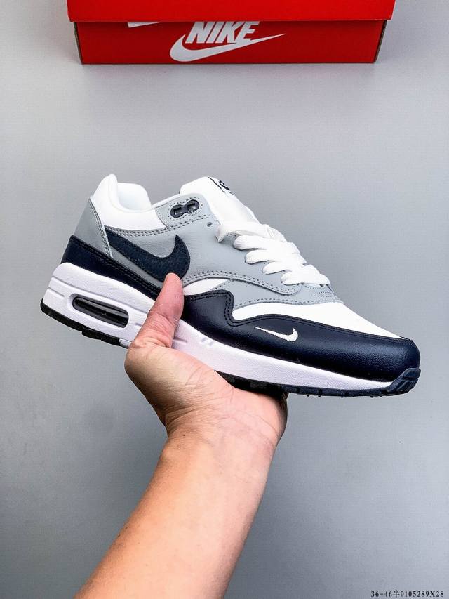 Factory Grade Nike Air Max 1 Cushioned and Durable Sneakers DDD The upper is ma