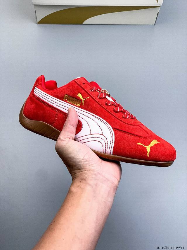 Puma Speedcat The Open Yy Puma Anti-slip Wear-resistant Fashion Sports and Casua