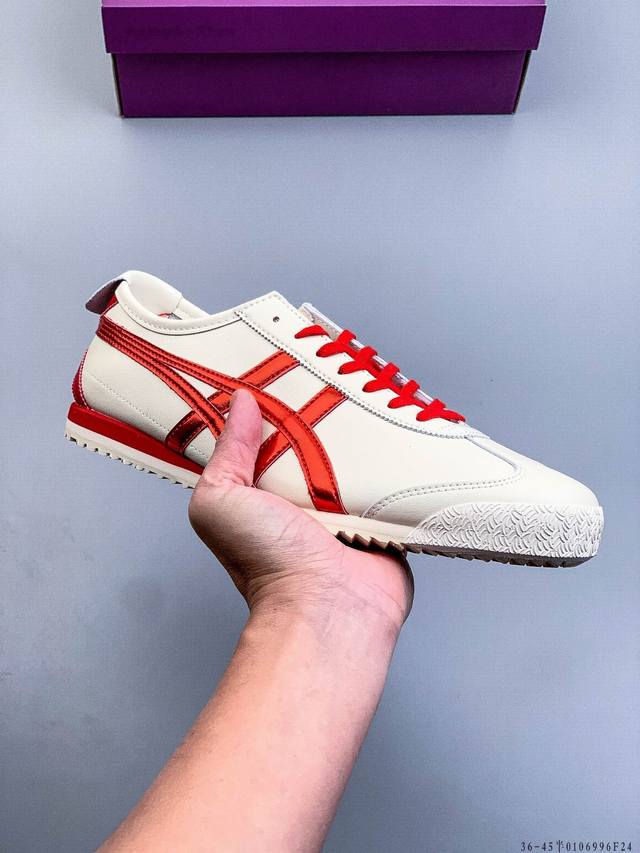 ASICS Onitsuka Tiger Mexico 66 Driving Comfortable Non-slip Wear-resistant Low-