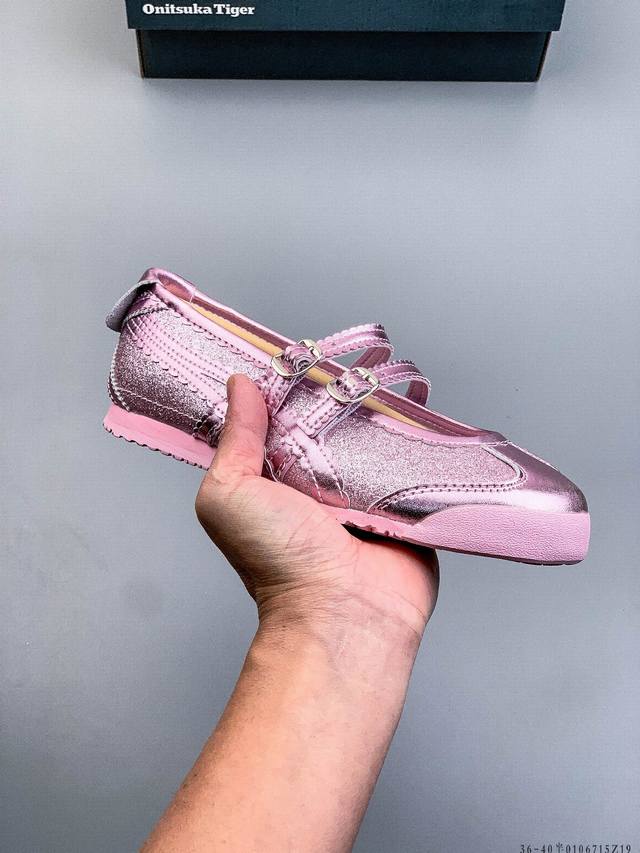 Asics Onitsuka Tiger Mexico 66 Tgrs Mary Jane Ballet Shoes DDD 0106715Z19 DDD