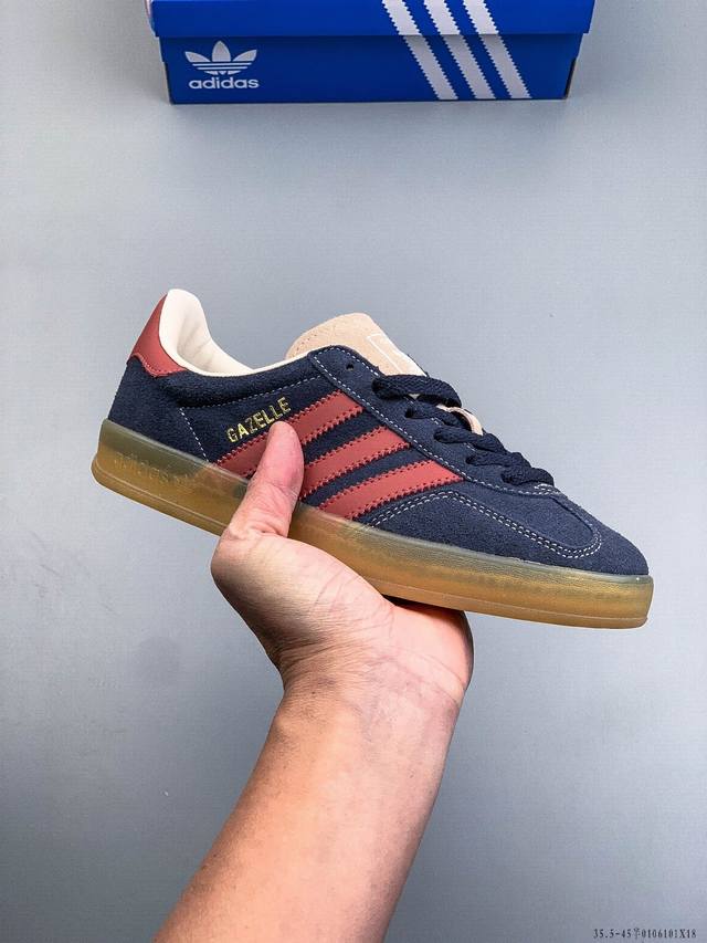 Authentic label, half size! Adidas Gazelle low-top retro versatile casual sports