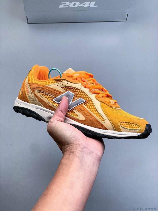 New Balance 204 Series Retro Casual Sports Versatile Dad Running Shoes DDD #Used