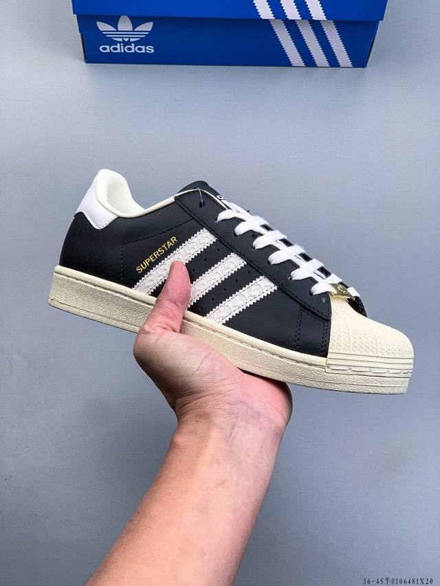 Company Grade! Adidas Superstar Shell Toe Classic Versatile Casual Sneakers DDD