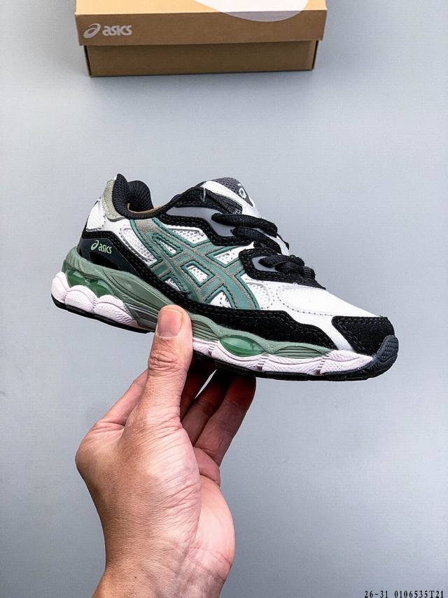 Asics Gel-Nyc 2055 Breathable Mesh Upper, Versatile Casual Shoes for Kids! Featu