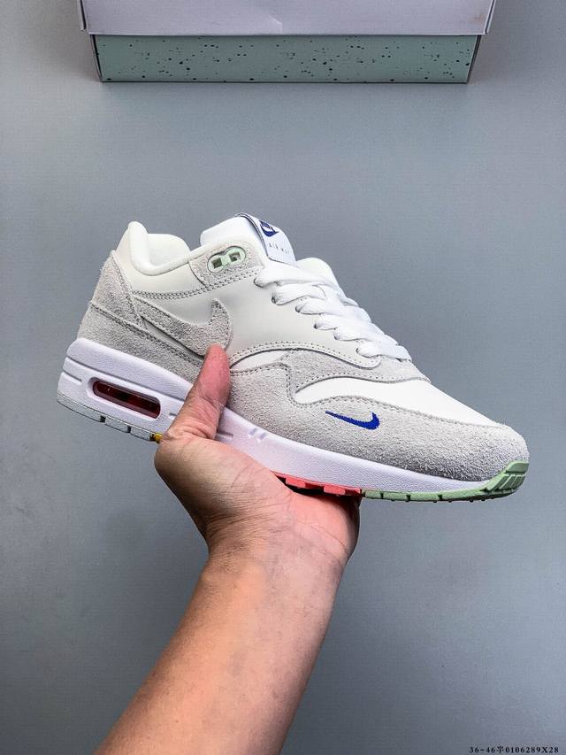 Factory Grade Nike Air Max 1 Cushioned and Durable Sneakers DDD The upper is ma