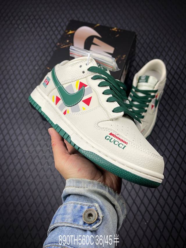 DDD Company Grade Nike Dunk Low Retro 'DIY High-End Custom' Nike Low-Top Casual