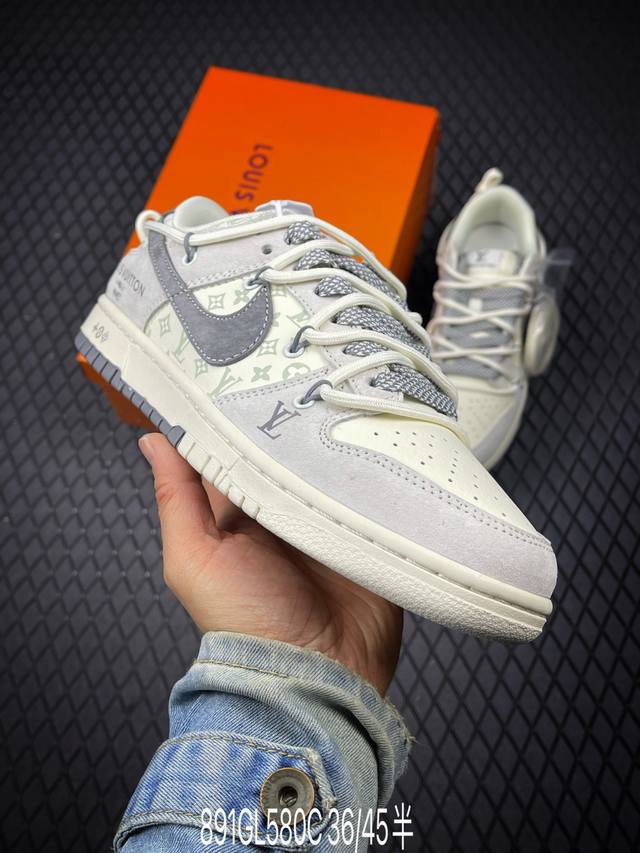 DDD Company Grade Nike Dunk Low Retro 'DIY High-End Custom' Nike Low-Top Casual