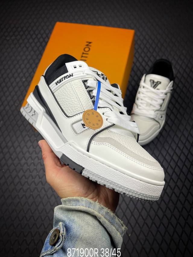 DDD Tyler X Louis Vuitton Lv Trainer Collaboration Low-Top Casual Sneakers. High