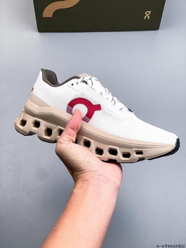 On Angpao Cloudmonster Breathable Sports Shoes Shock Absorbing Running Shoes DDD