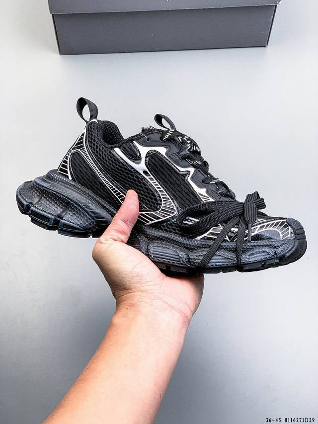 Balenciaga 3XL 9th Generation Latest Sneaker Series Platform Low-Top Couple Sho