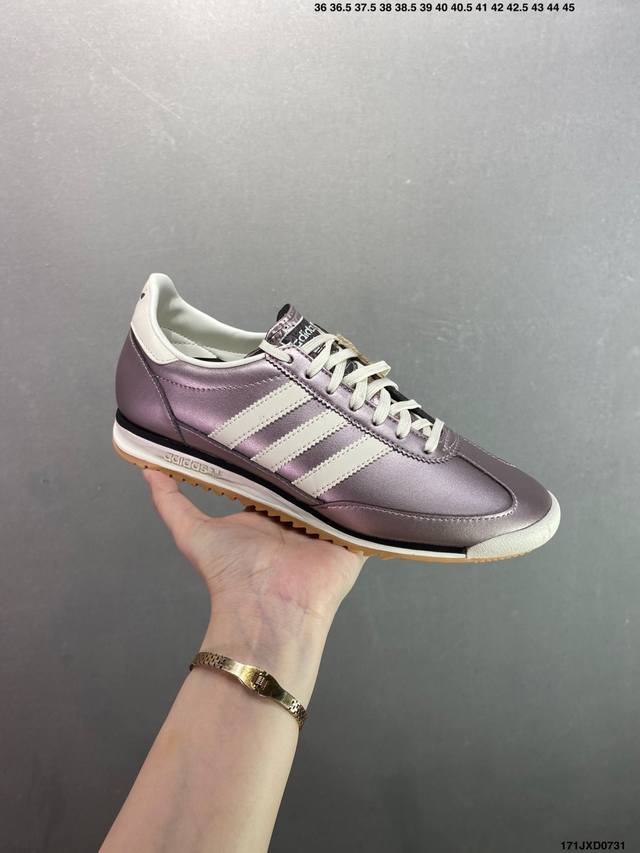 Company-grade Adidas SL 72 Rtn Trefoil Retro Casual Running Shoes Item No.: Id10