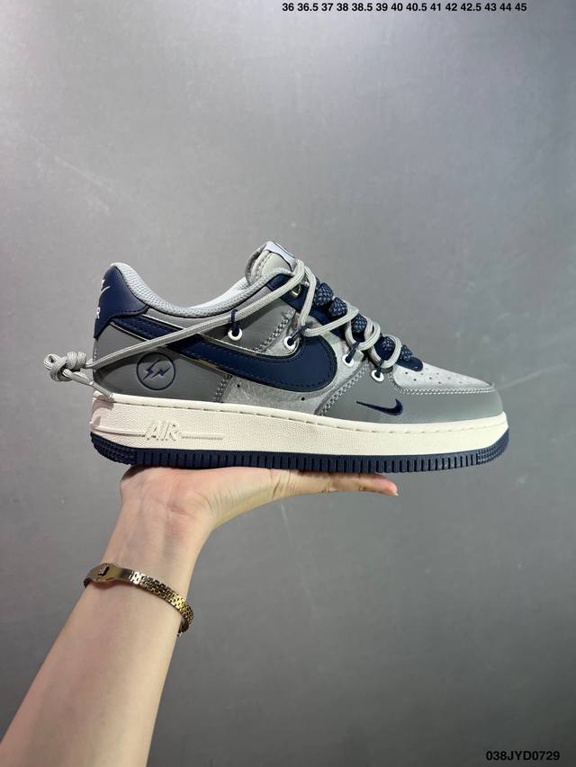 Factory Grade Nike Air Force 1 Low Sports Casual Sneakers. Made with original l