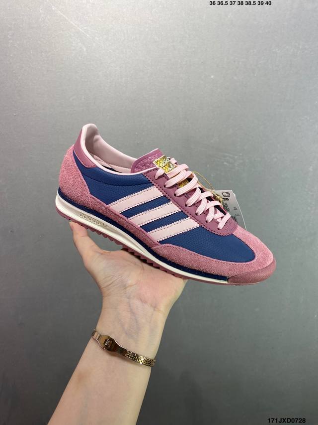 Company-grade Adidas SL 72 Rtn Trefoil Retro Casual Running Shoes Item No.: Id10