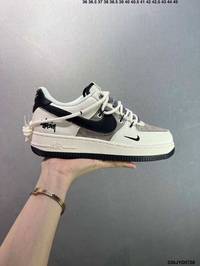 Factory Grade Nike Air Force 1 Low Sports Casual Sneakers. Made with original l