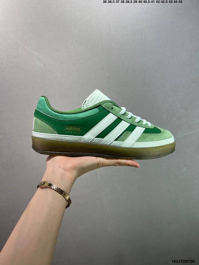 Company Grade Adidas Originals Gazelle Indoor Sneakers DDD Casual, Non-Slip, We