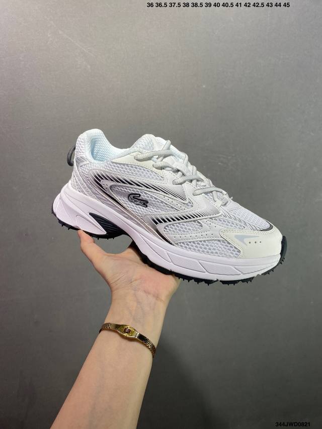 Lacoste French Crocodile Comfortable Sports Mesh Shock Absorption Anti-slip Wear