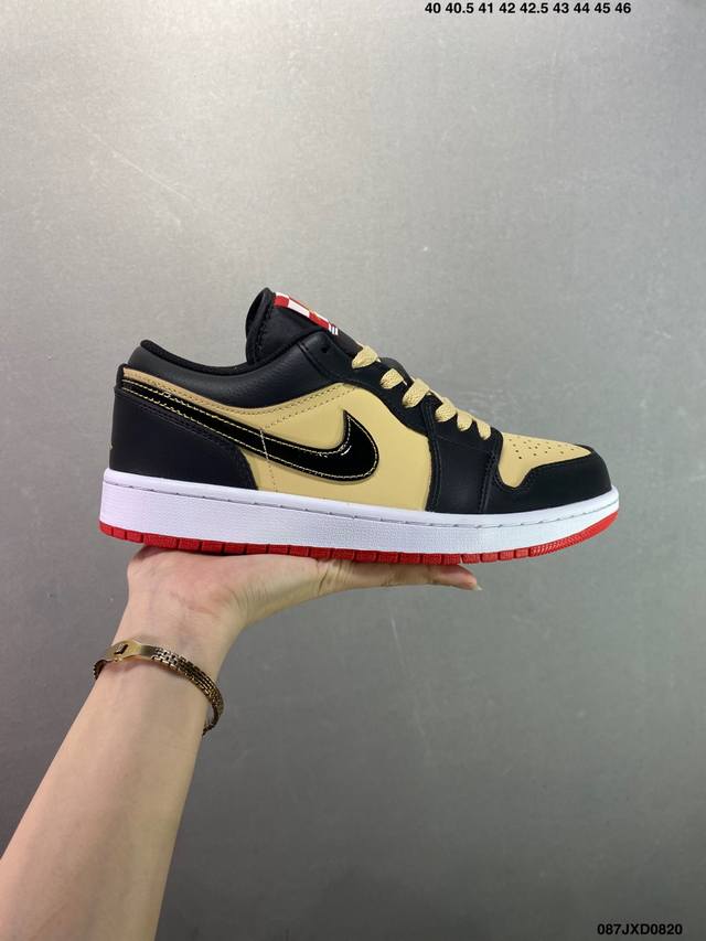 Factory Grade Nike Air Jordan 1 Low DDD AJ1 Low-Top Casual Sneakers, Synchroniz