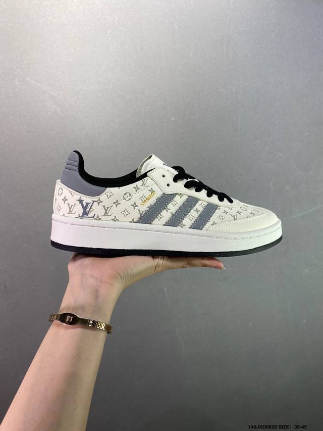 Adidas Originals Gazelle Indoor Trefoil Casual Non-Slip Wear-Resistant Low-Top S