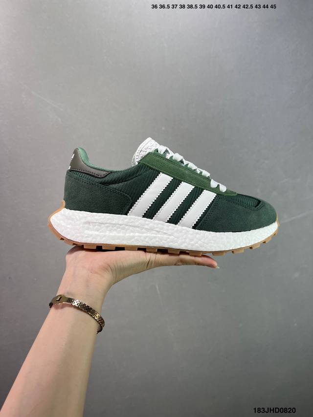 Adidas Racing E5 Boost Prototype DDD Speed Lightweight Retro Series Versatile Br