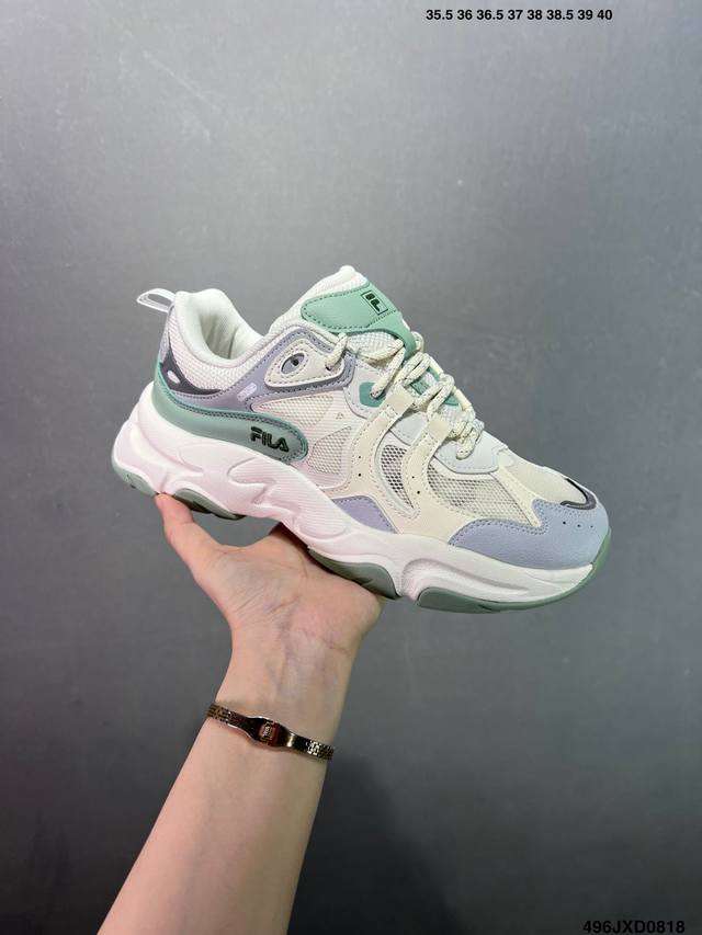 Company Grade Fila Fluid 5 Cat Paw 5.0 Simple Comfortable Non-Slip Wear-Resista