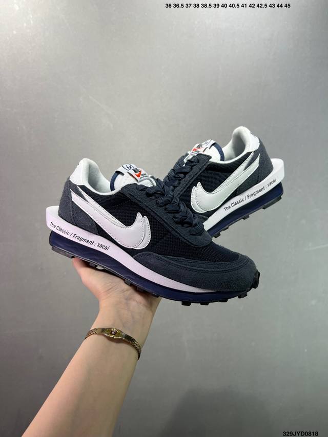 Company Grade Sacai X Nike Ldwaffle 1st Generation Deconstructed High-End Runni