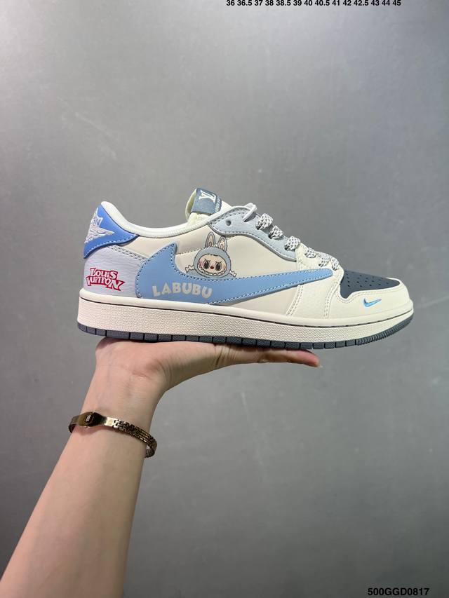 Company Grade AJ1 Travis Scott X Air Jordan 1 "Reverse Mocha" AJ1 Ts Lightning