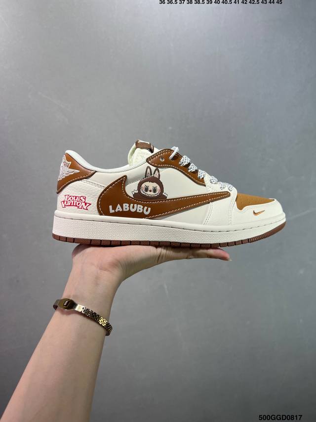 Company Grade AJ1 Travis Scott X Air Jordan 1 "Reverse Mocha" AJ1 Ts Lightning