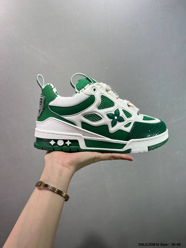 Louis Vuitton Lv Louis Vuitton sneakers DDD New Lv Trainer latest colorway snea