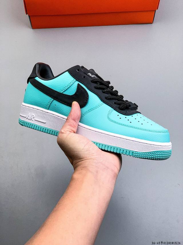 Authentic label on second-layer! Nike Air Force 1 Low, classic and versatile cas