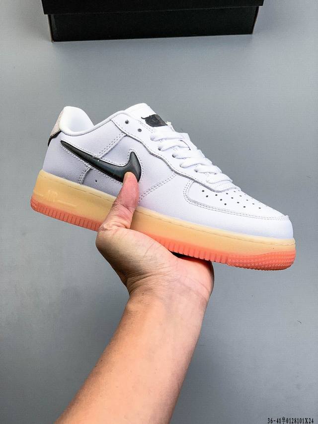 Authentic label on second-layer! Nike Air Force 1 Low, classic and versatile cas