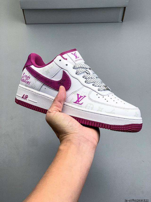 Authentic label on second-layer! Nike Air Force 1 Low, classic and versatile cas