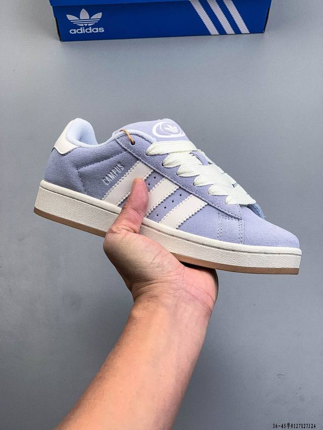 Adidas Originals Campus 80s Classic Retro Low-Top Versatile Casual Sports Sneake