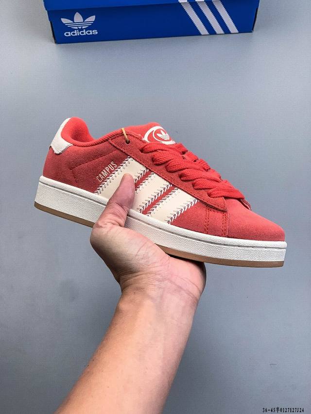 Adidas Originals Campus 80s Classic Retro Low-Top Versatile Casual Sports Sneake