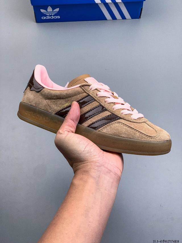 Authentic label, half size! Adidas Gazelle low-top retro versatile casual sports