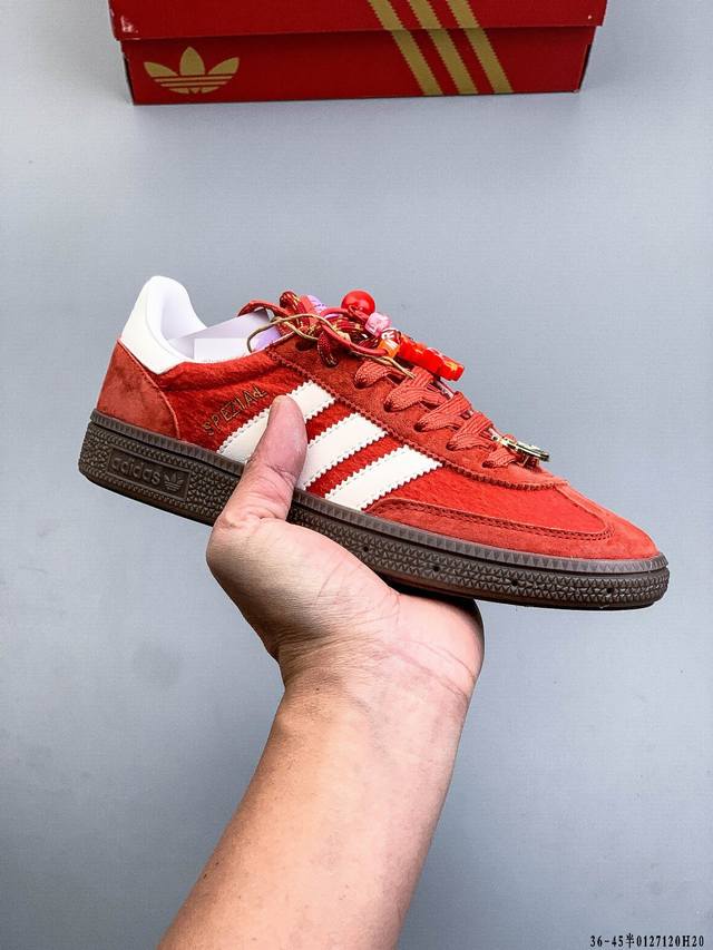 Company Grade! Adidas Handball Spezial Classic Fashion Casual Sneakers DDD 0127