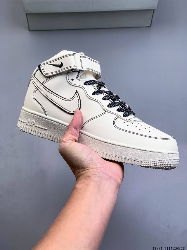 Genuine Nike Air Force 1 High-Top Classic Casual Sneakers DDD 0127120H28 DDD